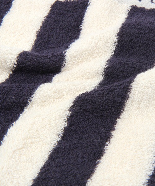 BAYFLOW(ベイフロー)の「BFハンドタオル(太ストライプ)25×25(ハンカチ/ハンドタオル・レディース・ブルー/ネイビー/ブラウン・0)」の11枚目の写真