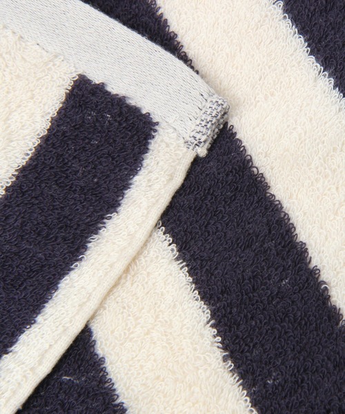 BAYFLOW(ベイフロー)の「BFハンドタオル(太ストライプ)25×25(ハンカチ/ハンドタオル・レディース・ブルー/ネイビー/ブラウン・0)」の12枚目の写真