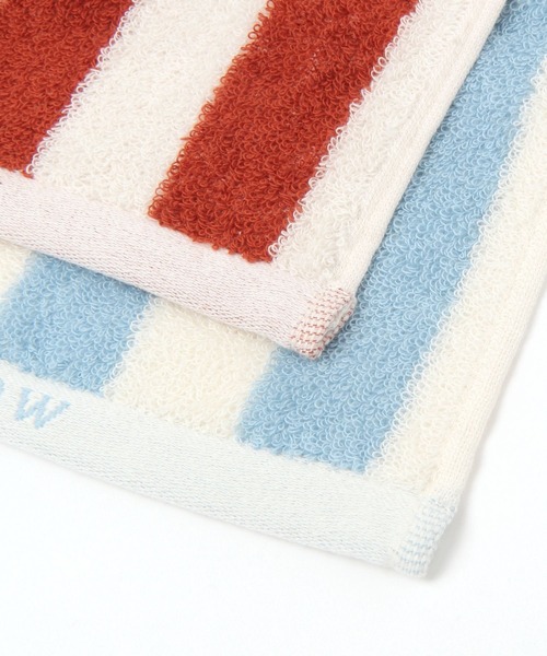 BAYFLOW(ベイフロー)の「BFハンドタオル(太ストライプ)25×25(ハンカチ/ハンドタオル・レディース・ブルー/ネイビー/ブラウン・0)」の13枚目の写真