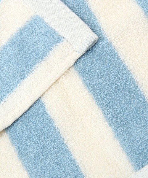 BAYFLOW(ベイフロー)の「BFハンドタオル(太ストライプ)25×25(ハンカチ/ハンドタオル・レディース・ブルー/ネイビー/ブラウン・0)」の16枚目の写真