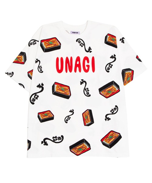 PUNYUS(プニュズ)の「【新サイズ】うなぎ総柄Tシャツ(Tシャツ/カットソー・レディース・その他1・5/4/3/2/1)」の17枚目の写真
