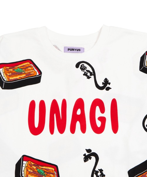 PUNYUS(プニュズ)の「【新サイズ】うなぎ総柄Tシャツ(Tシャツ/カットソー・レディース・その他1・5/4/3/2/1)」の18枚目の写真