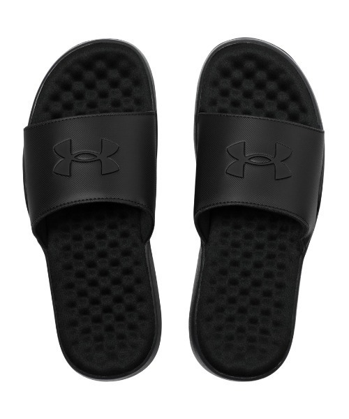 UNDER ARMOUR(アンダーアーマー)の「アンダーアーマー UAイグナイトプロ8 フィックス(サンダル・メンズ・ブラック×ブラック・26.0cm/27.0cm/28.0cm/25.0cm)」の4枚目の写真