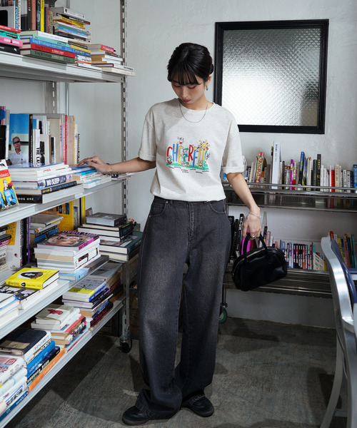 Chillfar（チルファー）の「アソートアニマルTEE（Tシャツ/カットソー・レディース・ホワイト系2/ホワイト系1/ホワイト系/グレー/チャコール/ホワイト・FREE）」の22枚目の写真