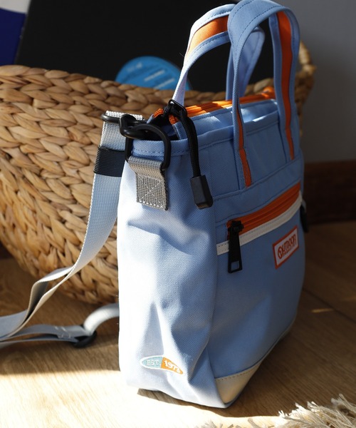 FUNALIVE(ファンアライブ)の「OUTDOOR PRODUCTS ミニトートショルダーバッグ(ショルダーバッグ・メンズ・スカイブルー/ネイビー・フリー)」の18枚目の写真