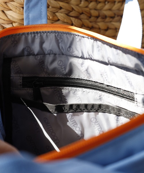 FUNALIVE(ファンアライブ)の「OUTDOOR PRODUCTS ミニトートショルダーバッグ(ショルダーバッグ・メンズ・スカイブルー/ネイビー・フリー)」の11枚目の写真