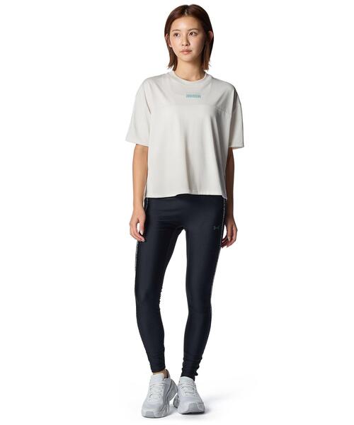 UNDER ARMOUR(アンダーアーマー)の「UAテック ボックス グラフィック Tシャツ(トレーニング/レディース)(Tシャツ/カットソー・レディース・オフホワイト・L/XL/M/S)」の3枚目の写真