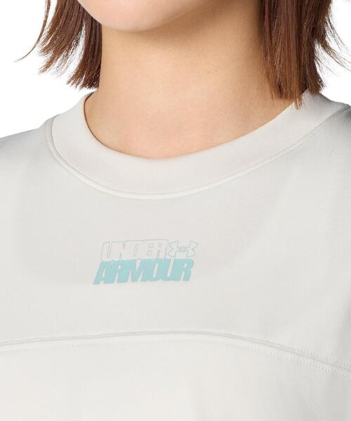 UNDER ARMOUR(アンダーアーマー)の「UAテック ボックス グラフィック Tシャツ(トレーニング/レディース)(Tシャツ/カットソー・レディース・オフホワイト・L/XL/M/S)」の4枚目の写真
