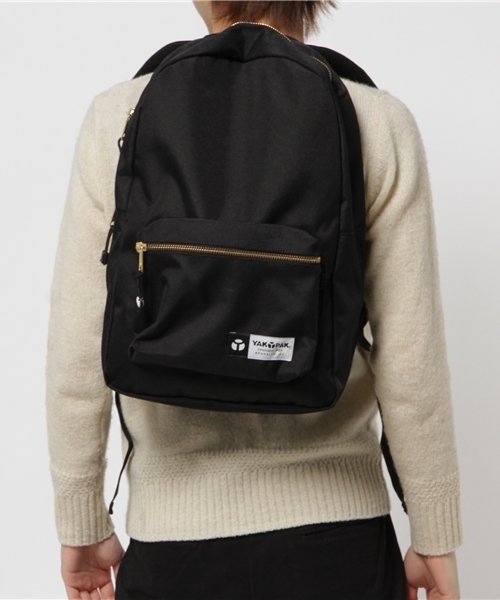 YAKPAK（ヤックパック）の「YAK PAK Daypack（バックパック/リュック・メンズ・ブラック/ホワイト・ONE）」の6枚目の写真