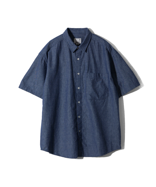 HORLISUN(ホーリーサン)の「Poole Denim Shirt Light Blue(シャツ/ブラウス・メンズ・その他・SMALL/MEDIUM/LARGE)」の1枚目の写真