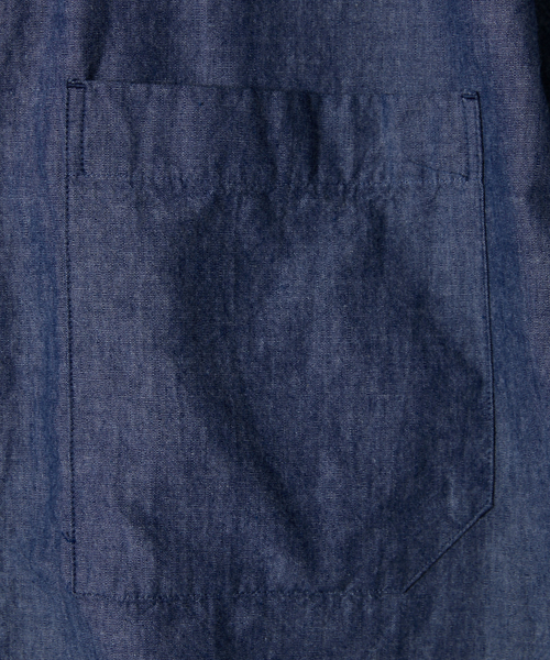 HORLISUN(ホーリーサン)の「Poole Denim Shirt Light Blue(シャツ/ブラウス・メンズ・その他・SMALL/MEDIUM/LARGE)」の4枚目の写真