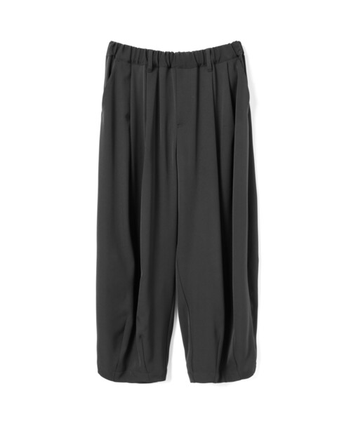 mizuiroind(ミズイロインド)の「mizuiro ind ボリュームワイドパンツ(その他パンツ・レディース・グレー/ブルー系その他/ブラック系その他/アイボリー/ブラック・FREE)」の3枚目の写真