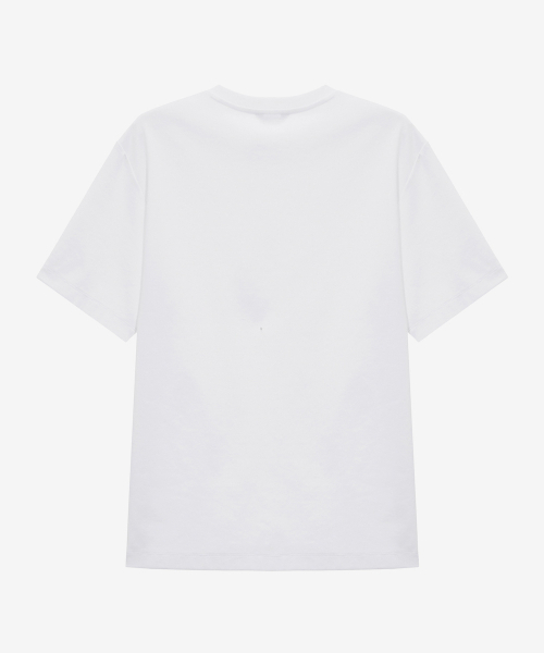 MINDBRIDGE（マインドブリッジ）の「[スーピマ]40番手コットンラウンドネックTシャツ - 4色（Tシャツ/カットソー・メンズ・ブラック/スカイブルー/チャコール/オフホワイト・95/100/105/110）」の6枚目の写真