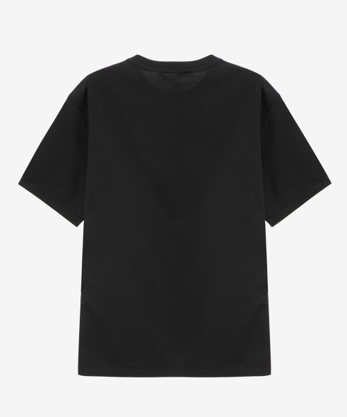 MINDBRIDGE（マインドブリッジ）の「[スーピマ]40番手コットンラウンドネックTシャツ - 4色（Tシャツ/カットソー・メンズ・ブラック/スカイブルー/チャコール/オフホワイト・95/100/105/110）」の12枚目の写真