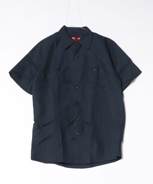 VIBGYOR（ヴィブジョー）の「RED KAP(レッドキャップ) 4.25oz ワークシャツ 半袖シャツ（Tシャツ/カットソー・メンズ・ライトグリーン/バーガンディー/ブルー系その他/グリーン系その他/ネイビー/ライトブルー/カーキ/チョコ/ブラック/チャコールグレー・X-LARGE/MEDIUM/LARGE/SMALL）」の8枚目の写真