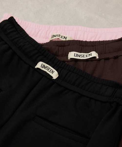 ADAM ET ROPE'(アダムエロペ)の「【サステナブル】UNSEENジャージパンツ(その他パンツ・レディース・ブラック/ピンク/ダークブラウン・36/38)」の5枚目の写真