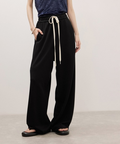ADAM ET ROPE'(アダムエロペ)の「【サステナブル】UNSEENジャージパンツ(その他パンツ・レディース・ブラック/ピンク/ダークブラウン・36/38)」の10枚目の写真