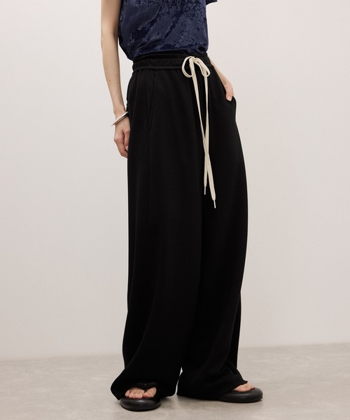 ADAM ET ROPE'(アダムエロペ)の「【サステナブル】UNSEENジャージパンツ(その他パンツ・レディース・ブラック/ピンク/ダークブラウン・36/38)」の11枚目の写真