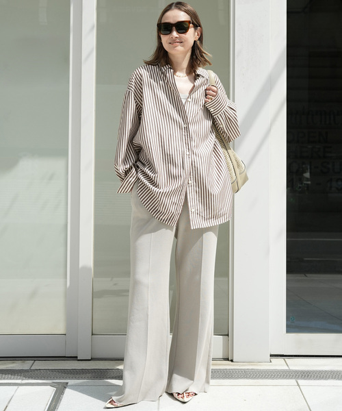 Deuxieme Classe(ドゥーズィエムクラス)の「*Beauty パンツ(その他パンツ・レディース・ネイビー/ベージュ・36/34/38)」の13枚目の写真