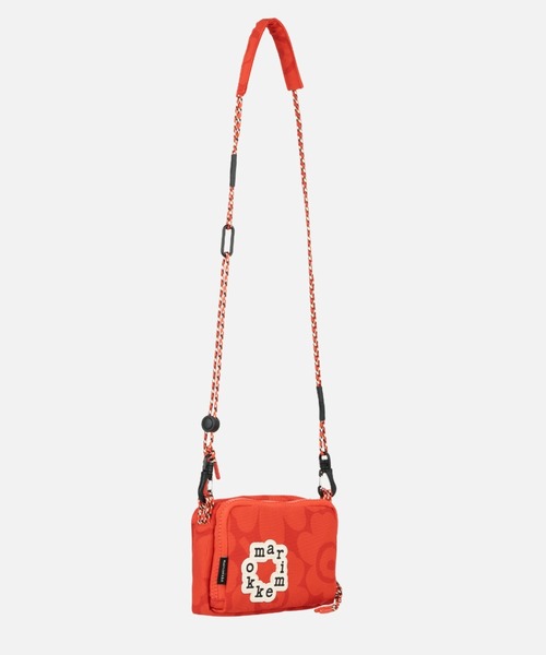 marimekko(マリメッコ)の「【kioski】Iloisa Mini Unikko / shoulder bag(ショルダーバッグ・レディース・ブラック/レッド・FREE)」の7枚目の写真