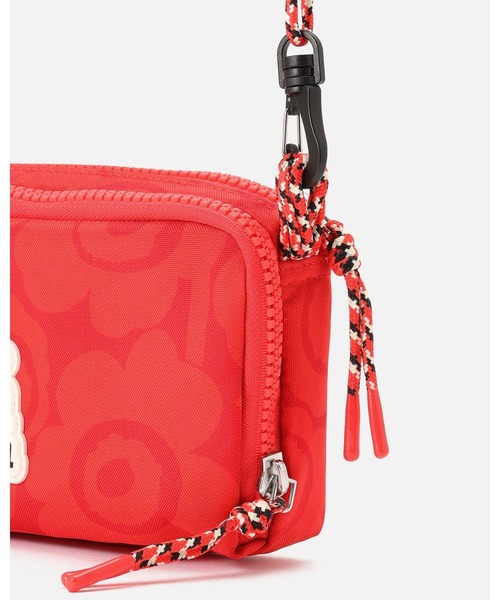 marimekko(マリメッコ)の「【kioski】Iloisa Mini Unikko / shoulder bag(ショルダーバッグ・レディース・ブラック/レッド・FREE)」の11枚目の写真