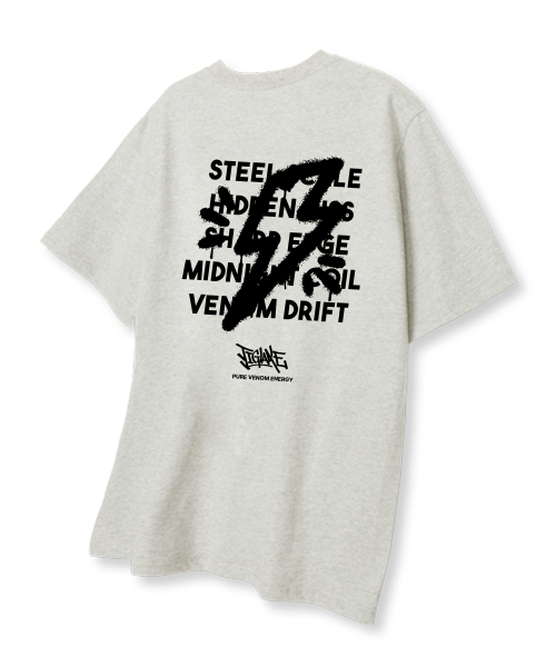 TI.GLAKE(ティーグレイク)の「サンダリーフ オーバーサイズ 半袖Tシャツ オートミール(Tシャツ/カットソー・メンズ・その他・LARGE/X-LARGE/XX-LARGE)」の3枚目の写真