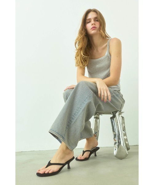 ALEXIA STAM(アリシアスタン)の「Terry Cloth Sandals/ パイル地サンダル(サンダル・レディース・ブラウン/ブラック/アイボリー・L/M/S)」の6枚目の写真