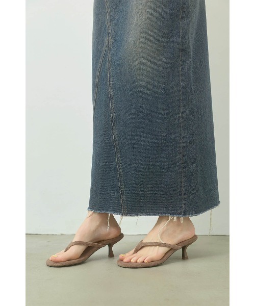 ALEXIA STAM(アリシアスタン)の「Terry Cloth Sandals/ パイル地サンダル(サンダル・レディース・ブラウン/ブラック/アイボリー・L/M/S)」の10枚目の写真