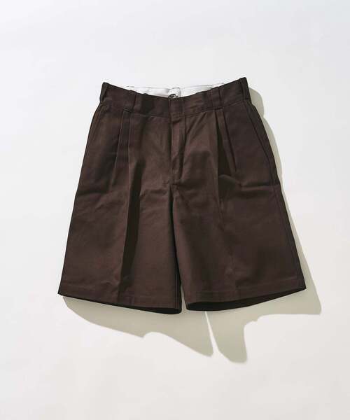 Dickies(ディッキーズ)の「Dickies 417別注 2タックショーツ(その他パンツ・メンズ・ブラウン/チャコールグレー/アイボリー・34/32/36)」の14枚目の写真