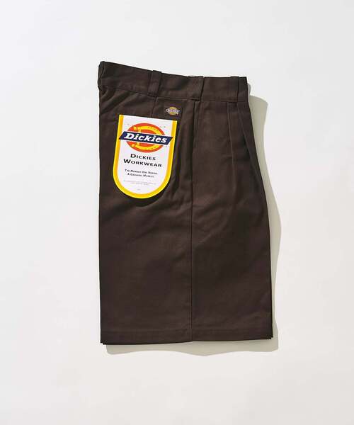 Dickies(ディッキーズ)の「Dickies 417別注 2タックショーツ(その他パンツ・メンズ・ブラウン/チャコールグレー/アイボリー・34/32/36)」の15枚目の写真