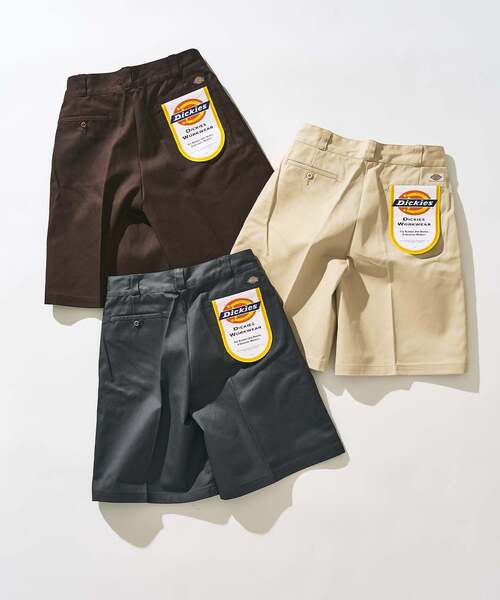 Dickies(ディッキーズ)の「Dickies 417別注 2タックショーツ(その他パンツ・メンズ・ブラウン/チャコールグレー/アイボリー・34/32/36)」の17枚目の写真