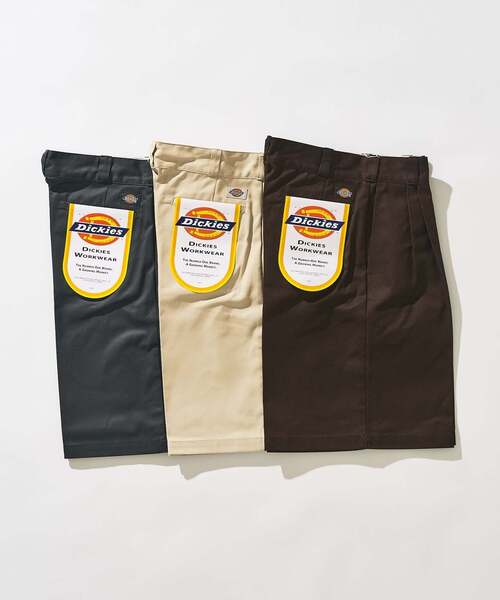 Dickies(ディッキーズ)の「Dickies 417別注 2タックショーツ(その他パンツ・メンズ・ブラウン/チャコールグレー/アイボリー・34/32/36)」の19枚目の写真