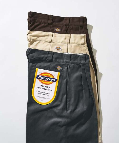 Dickies(ディッキーズ)の「Dickies 417別注 2タックショーツ(その他パンツ・メンズ・ブラウン/チャコールグレー/アイボリー・34/32/36)」の22枚目の写真