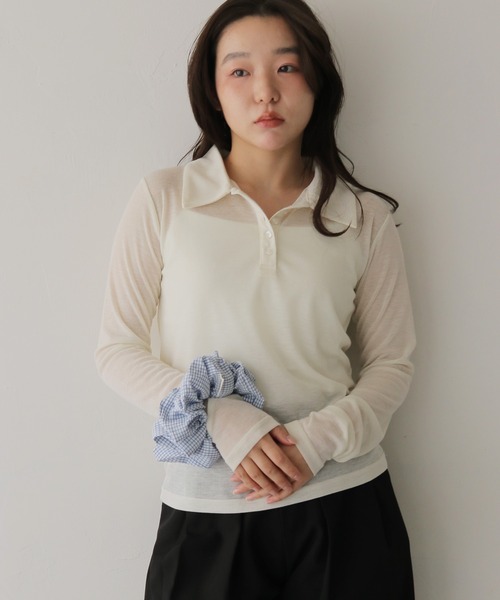 cheriella(シェリエラ)の「【cheriella】ボリュームパターンシュシュ VOLUME PATTERN SCRUNCHIE(シュシュ・レディース・ブルー系その他2/ブルー/ブルー系その他・FREE)」の8枚目の写真
