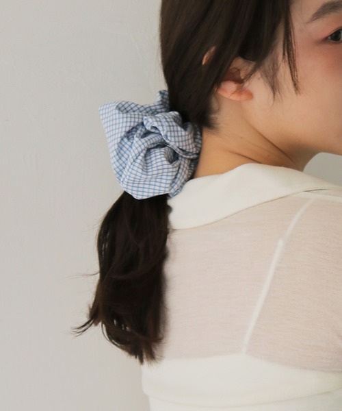 cheriella(シェリエラ)の「【cheriella】ボリュームパターンシュシュ VOLUME PATTERN SCRUNCHIE(シュシュ・レディース・ブルー系その他2/ブルー/ブルー系その他・FREE)」の13枚目の写真