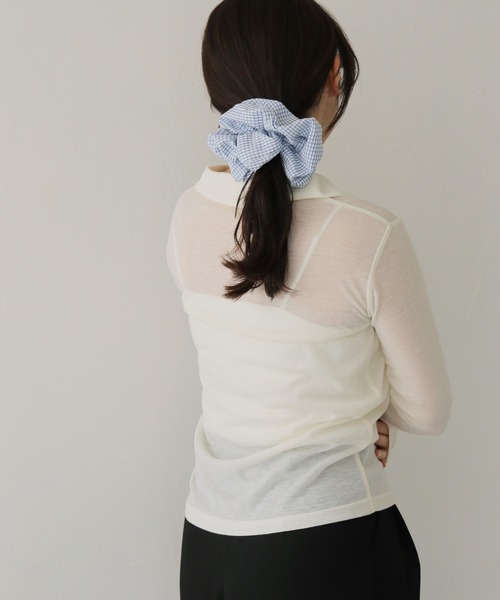 cheriella(シェリエラ)の「【cheriella】ボリュームパターンシュシュ VOLUME PATTERN SCRUNCHIE(シュシュ・レディース・ブルー系その他2/ブルー/ブルー系その他・FREE)」の15枚目の写真