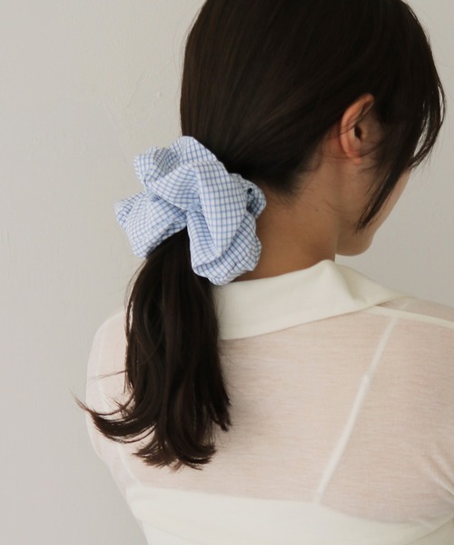 cheriella(シェリエラ)の「【cheriella】ボリュームパターンシュシュ VOLUME PATTERN SCRUNCHIE(シュシュ・レディース・ブルー系その他2/ブルー/ブルー系その他・FREE)」の16枚目の写真