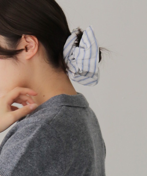cheriella（シェリエラ）の「【cheriella】ボリュームパターンシュシュ　VOLUME PATTERN SCRUNCHIE（シュシュ・レディース・ブルー系その他2/ブルー/ブルー系その他・FREE）」の17枚目の写真