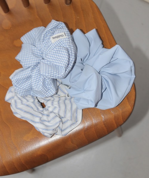 cheriella(シェリエラ)の「【cheriella】ボリュームパターンシュシュ VOLUME PATTERN SCRUNCHIE(シュシュ・レディース・ブルー系その他2/ブルー/ブルー系その他・FREE)」の4枚目の写真