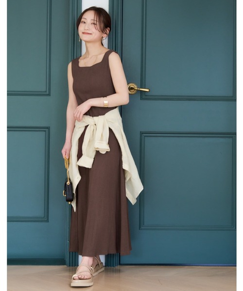 COHINA(コヒナ)の「ベーシックラミーシャツ 【低身長・小柄女性】(シャツ/ブラウス・レディース・グレー/ブルー/ベージュ/ピンク・ONE SIZE)」の16枚目の写真