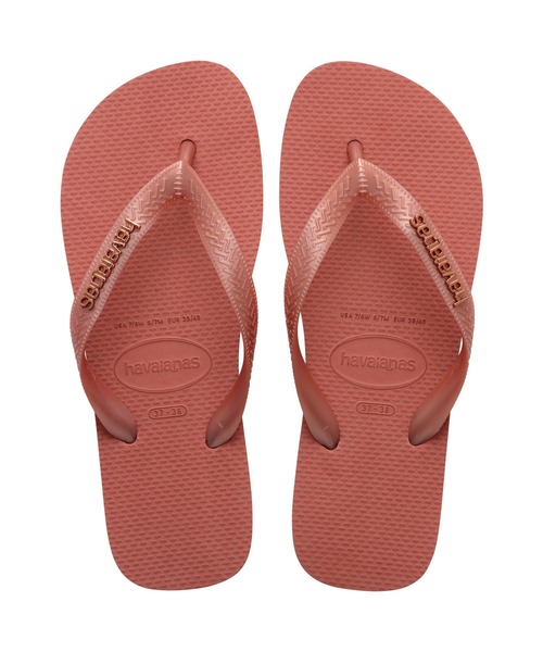 havaianas(ハワイアナス)の「TOP LOGO METALLIC(サンダル・レディース・ブラック系その他/ゴールド/ピンク系その他/ホワイト・23cm/27cm/25.5cm/24.5cm/22cm)」の4枚目の写真