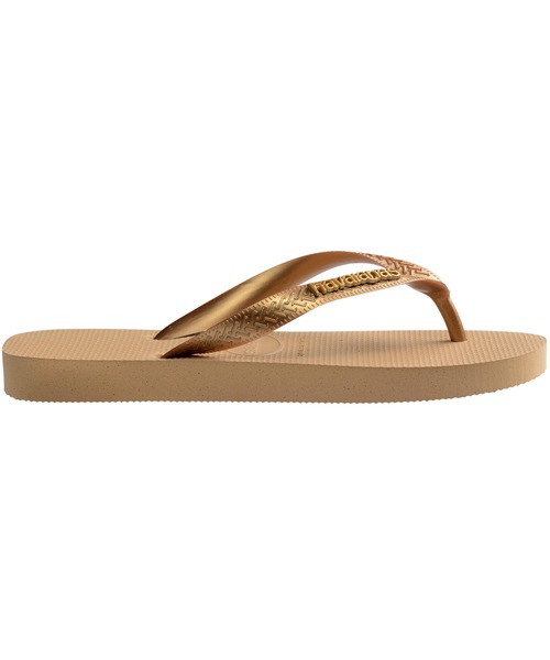 havaianas(ハワイアナス)の「TOP LOGO METALLIC(サンダル・レディース・ブラック系その他/ゴールド/ピンク系その他/ホワイト・23cm/27cm/25.5cm/24.5cm/22cm)」の8枚目の写真