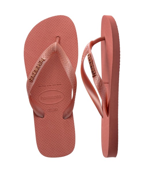 havaianas(ハワイアナス)の「TOP LOGO METALLIC(サンダル・レディース・ブラック系その他/ゴールド/ピンク系その他/ホワイト・23cm/27cm/25.5cm/24.5cm/22cm)」の19枚目の写真