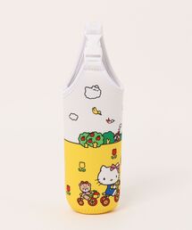 sanrio（サンリオ）の「sanrio/サンリオキャラクターズ　くまのがっこう×ハローキティ　ボトルカバー（水筒）」