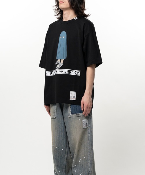 Maison MIHARA YASUHIRO(メゾンミハラヤスヒロ)の「BAKER 26 Printed Short Sleeve T-shirt(Tシャツ/カットソー・メンズ・ホワイト/ブラック・46/44/48)」の10枚目の写真