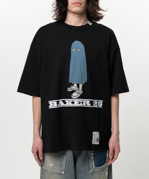 Maison MIHARA YASUHIRO(メゾンミハラヤスヒロ)の「BAKER 26 Printed Short Sleeve T-shirt(Tシャツ/カットソー・メンズ・ホワイト/ブラック・46/44/48)」の12枚目の写真