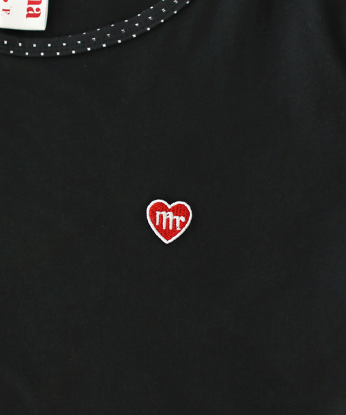 MASMARULEZ APPAREL(マスマルールズ アパレル)の「Layered Dot Ruffle Long Sleeve_Black(Tシャツ/カットソー・レディース・ブラック・ONE SIZE)」の5枚目の写真