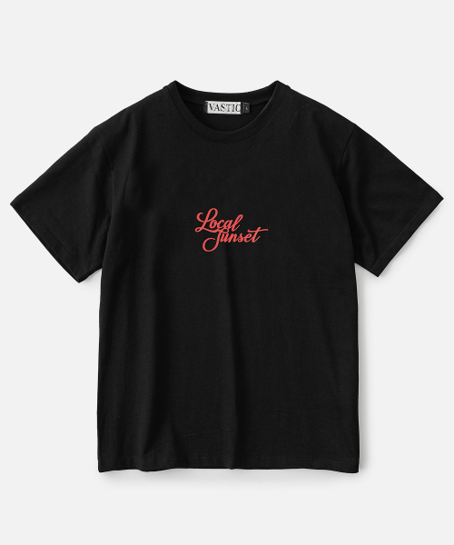 VASTIC(バスティック)の「ファームツリーサンセットTシャツ_ブラック(Tシャツ/カットソー・メンズ・ブラック・MEDIUM/LARGE/X-LARGE)」の2枚目の写真
