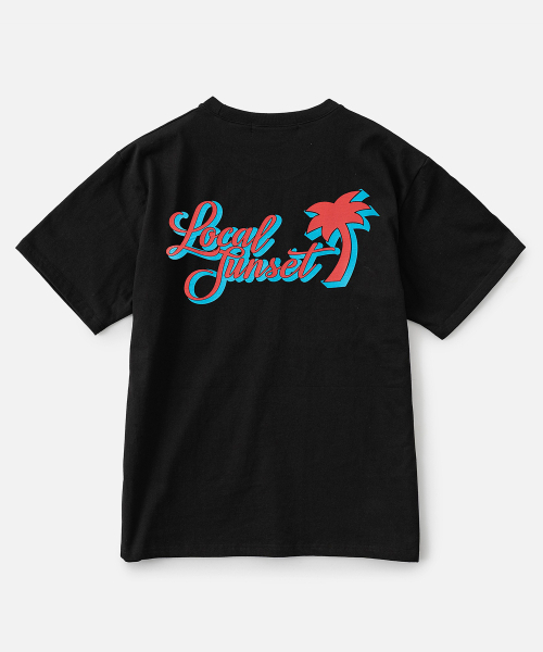 VASTIC(バスティック)の「ファームツリーサンセットTシャツ_ブラック(Tシャツ/カットソー・メンズ・ブラック・MEDIUM/LARGE/X-LARGE)」の3枚目の写真