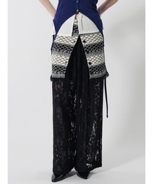 ELCHELE（エルチェレ）の「LACE WIDE PANTS（その他パンツ）」